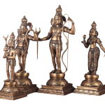 Pure Brass Large Ram Darbar Set | Lord Ram 26" with Divine Family | Premium Temple Grade Collection | 40 kg Handcrafted Sacred Art | Traditional Murti